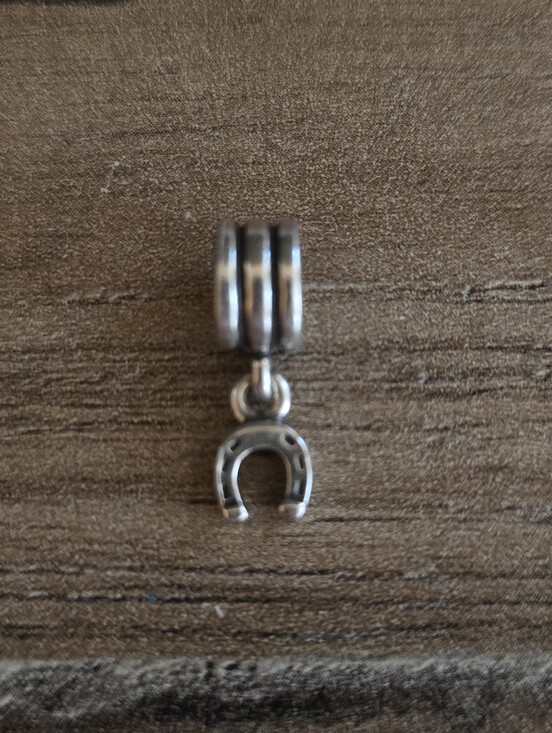 Pandora Jewelry - Pandora Silver Horse Shoe Bead Charm